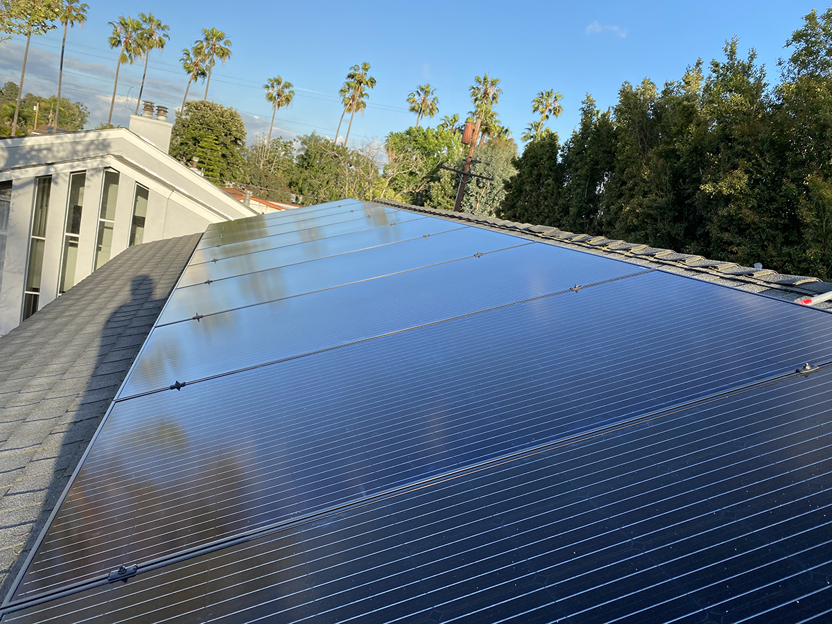 Installtion of 8kW CertainTeed solar panels