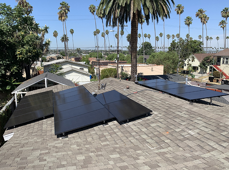 6kW Solar Installation Los Angeles CA