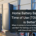 Home Battery Backup vs TOU
