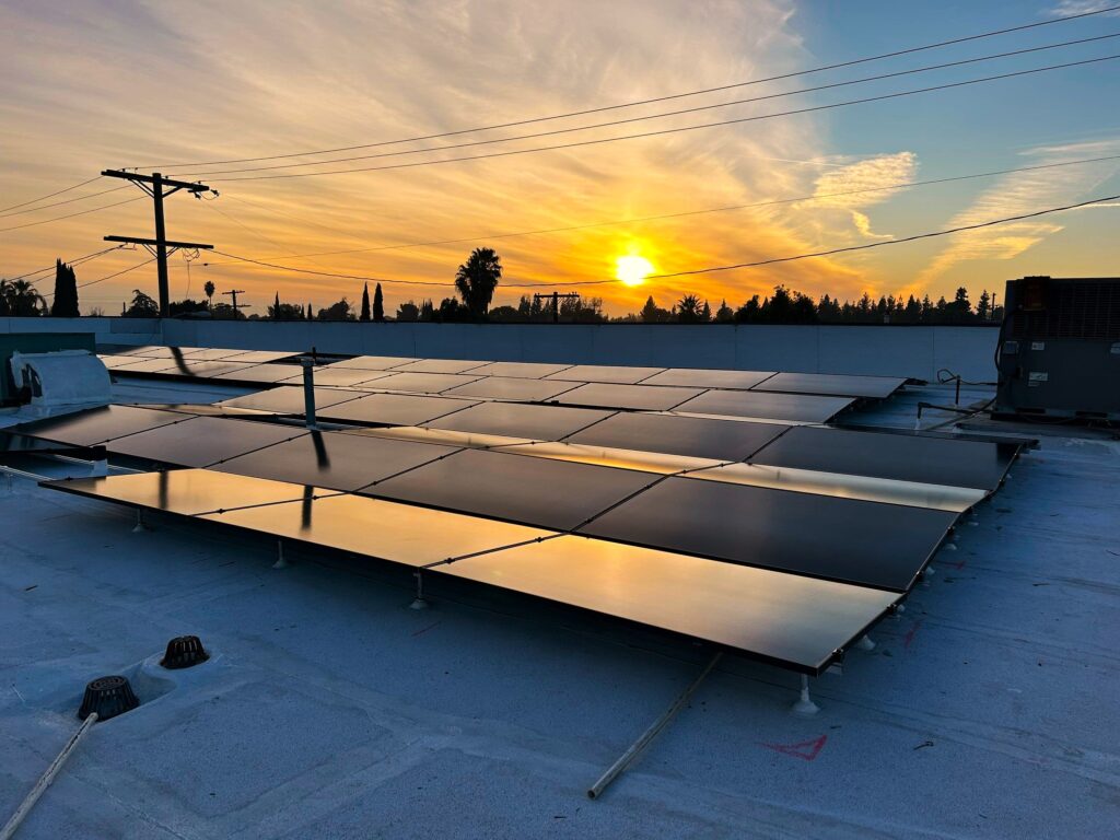 Commercial Solar Installation - Mission Hills, California