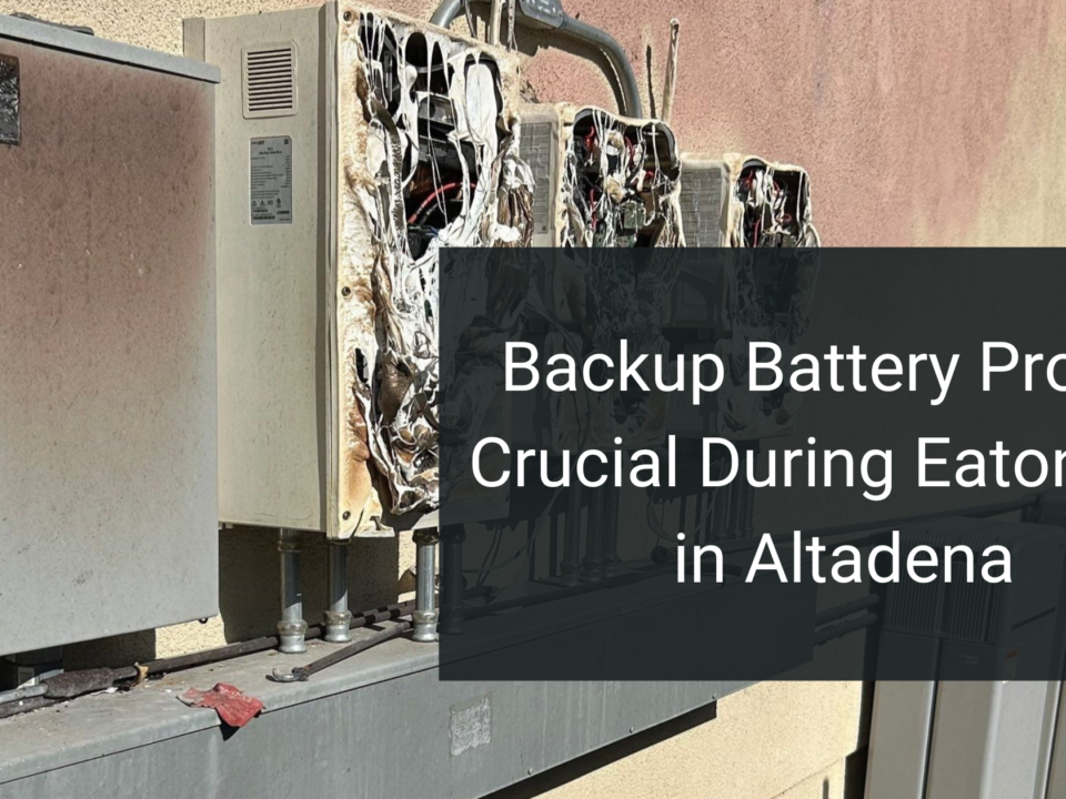 Backup Battery Proves Crucial During Eaton Fire in Altadena