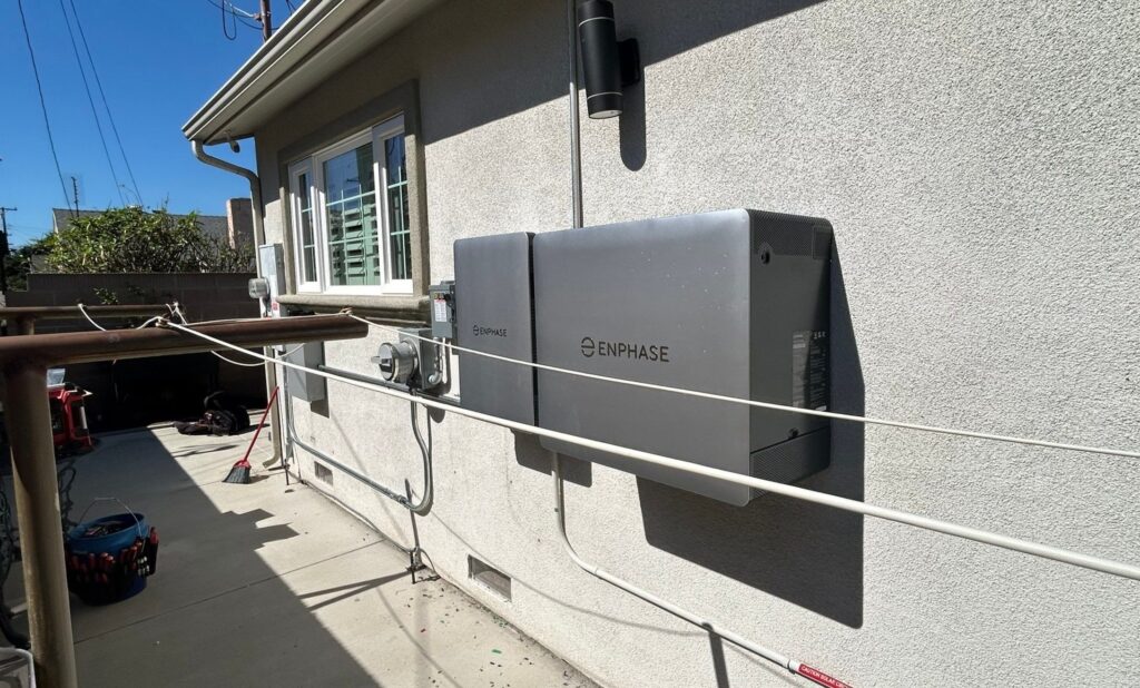 Rule 21 Non-Export Enphase Battery Installation